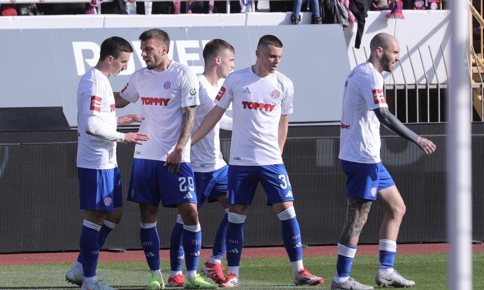 Slavlje igrača Hajduka