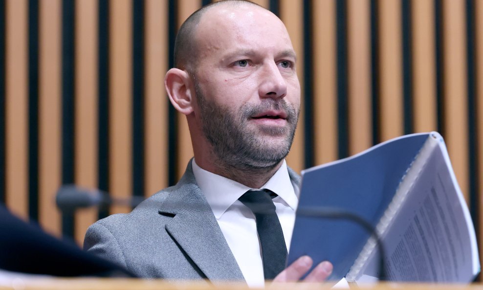 Damir Habijan u Hrvatskom saboru
