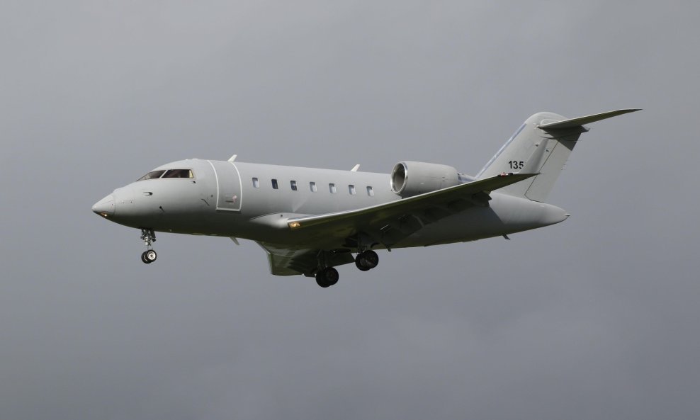 Bombardier Challenger 650 Artemis kakav je kružio iznad BiH