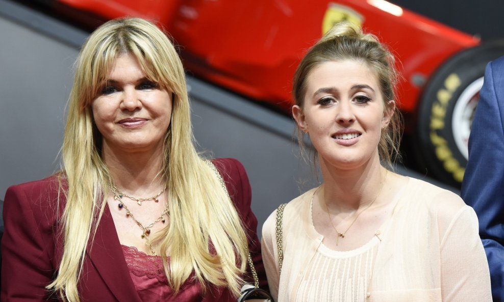 Gina Maria Schumacher s majkom Corinnom Schumacher