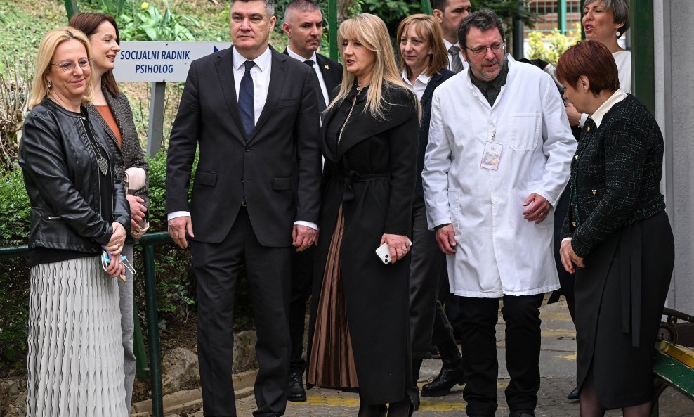 Zoran Milanović u Specijalnoj bolnici Goljak