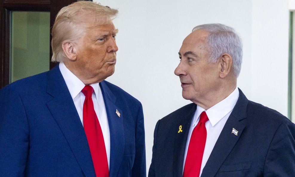 Donald Trump i Benjamin Netanyahu