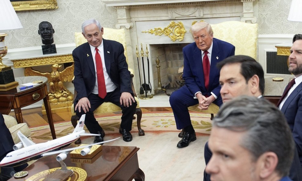 Benjamin Netanyahu i Donald Trump