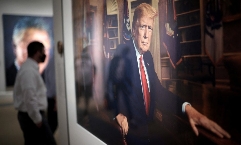 Portret Donalda Trumpa u Smithsonianu