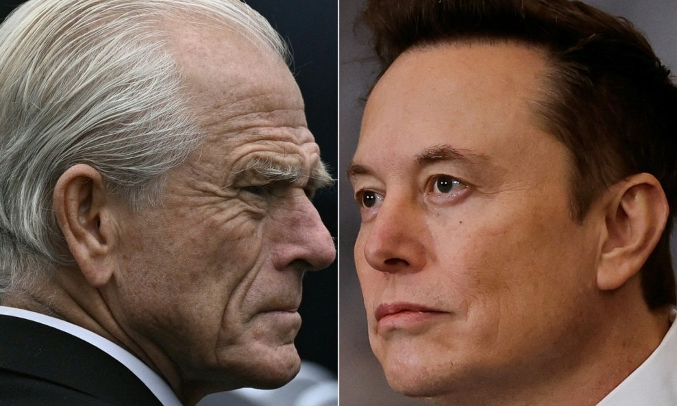 Peter Navarro i Elon Musk