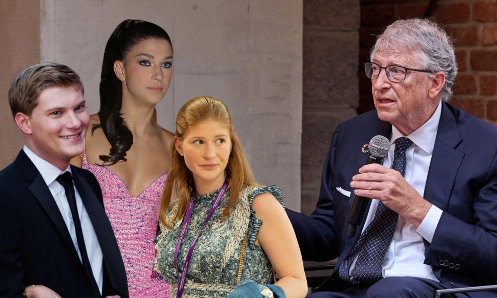 Rory Gates, Phoebe Gates, Jennifer Gates i Bill Gates