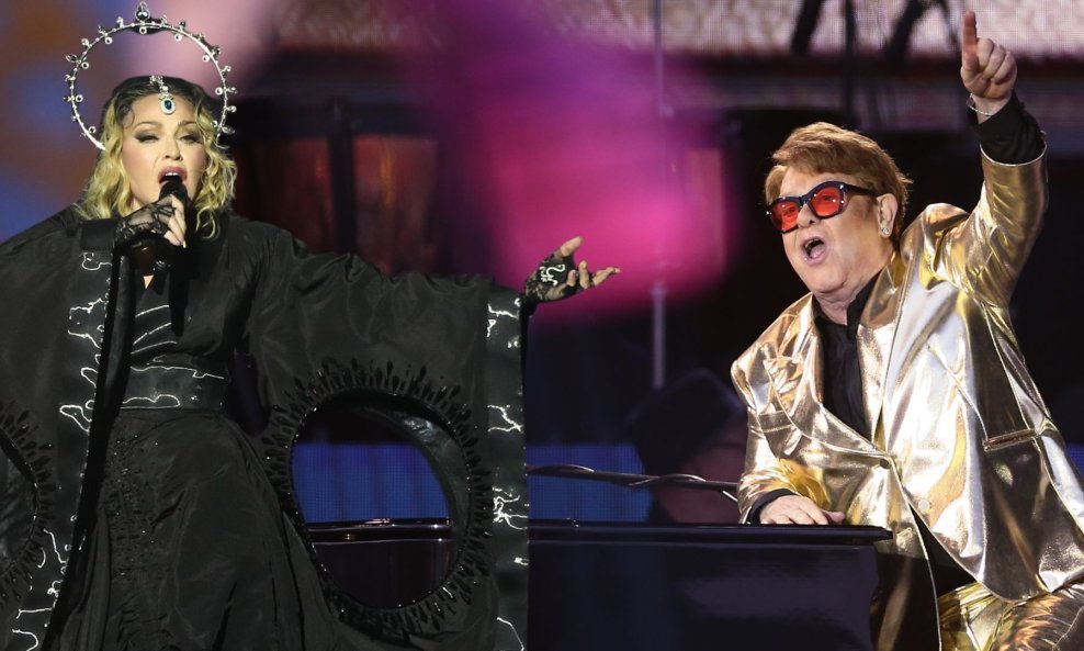 Madonna i Elton John