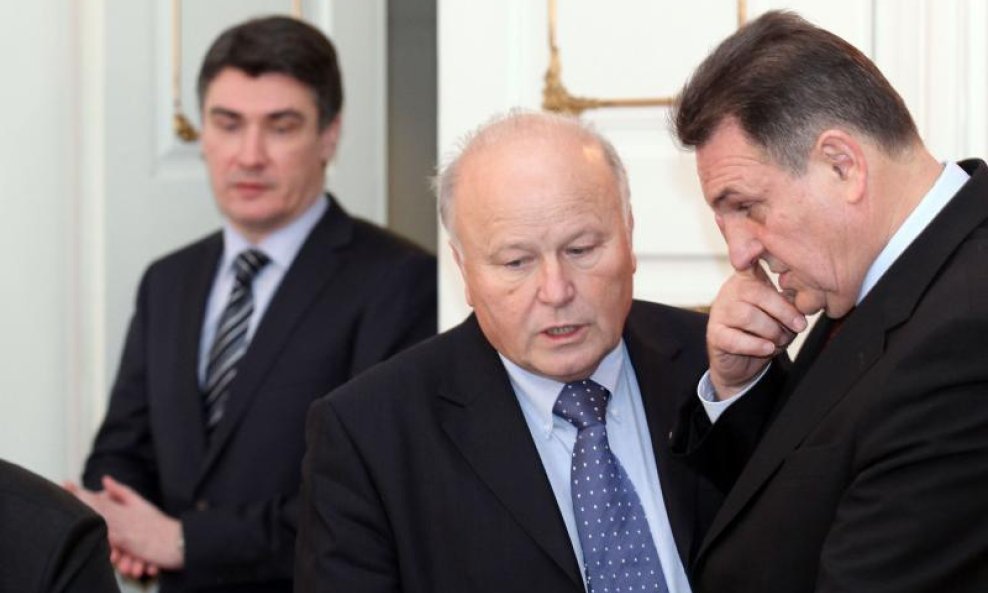 Zoran Milanović, Slavko Linić, Radimir Čačić