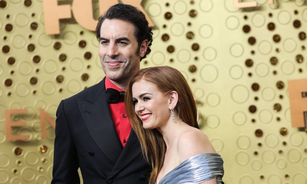 Isla Fisher i Sacha Baron Cohen