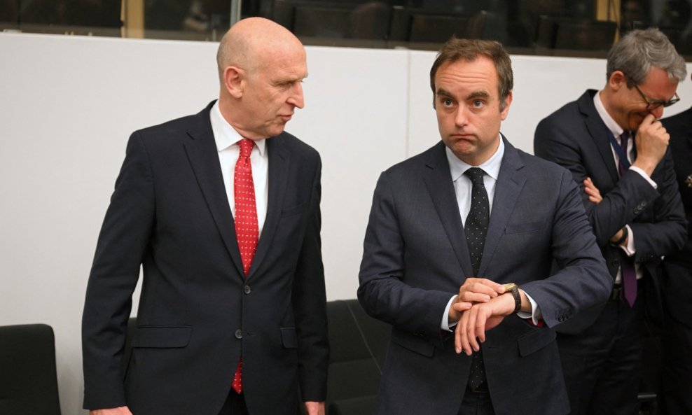 John Healey i Sebastien Lecornu