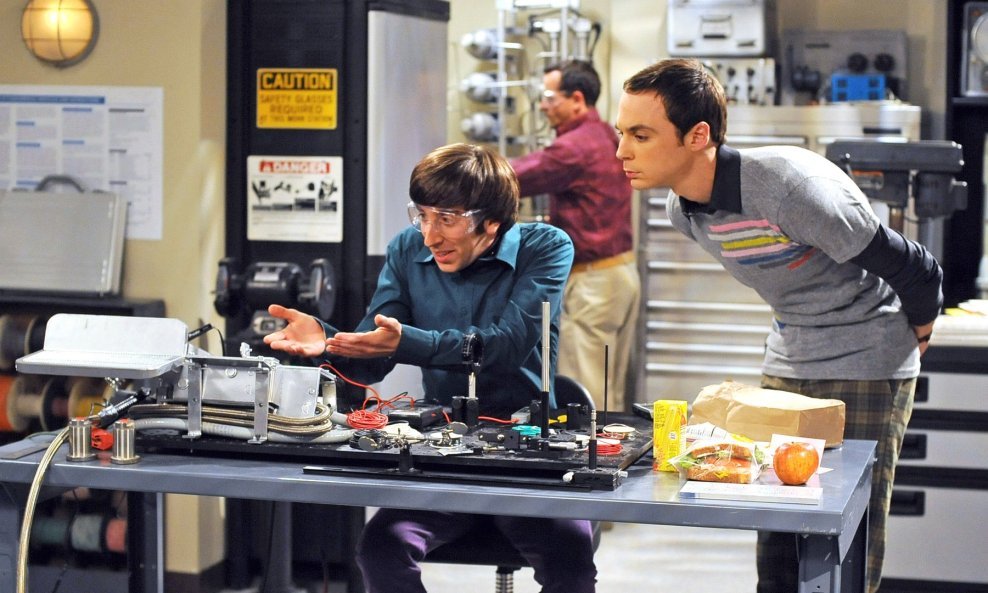 Simon Helberg u seriji 'Teorija velikog praska'