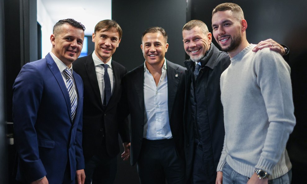 Goran Vlaović, Dario Šimić, Fabio Cannavaro, Zvonimir Boban, Marko Pjaca