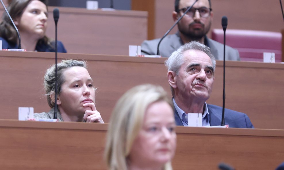 Ivana Kekin došla u Sabor