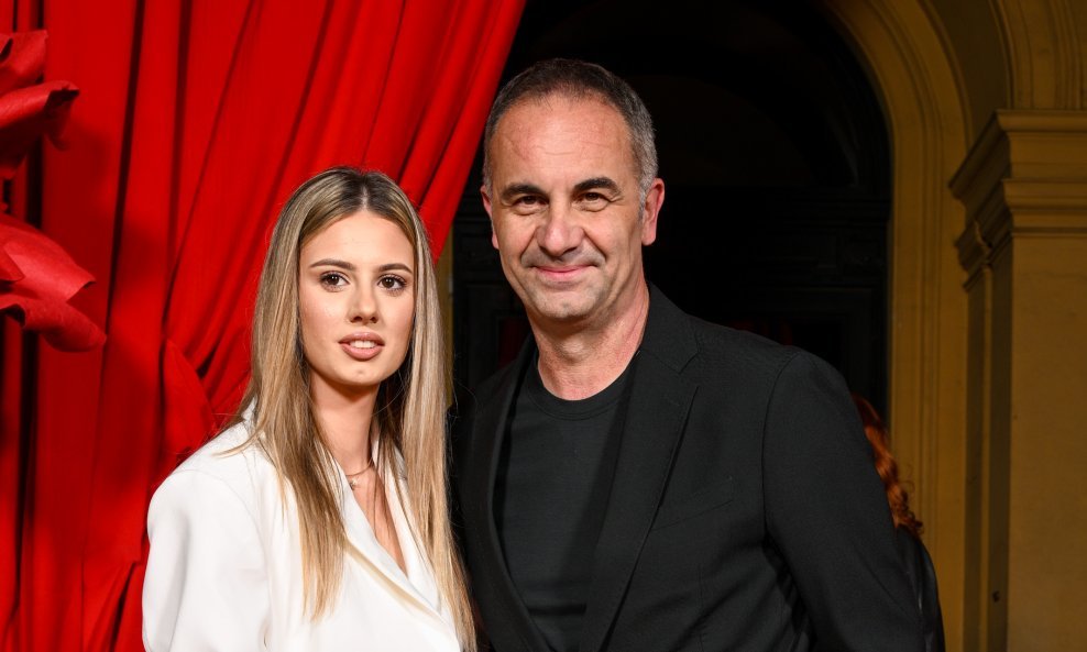 Joško Lokas i kći Noa