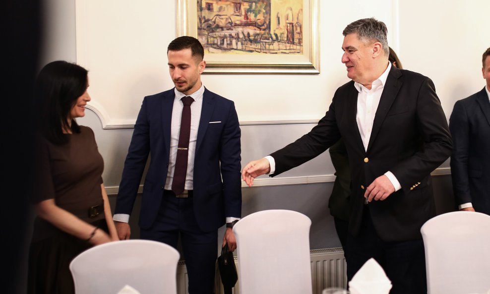 Ministrica Marija Vučković i predsjednik RH Zoran Milanović