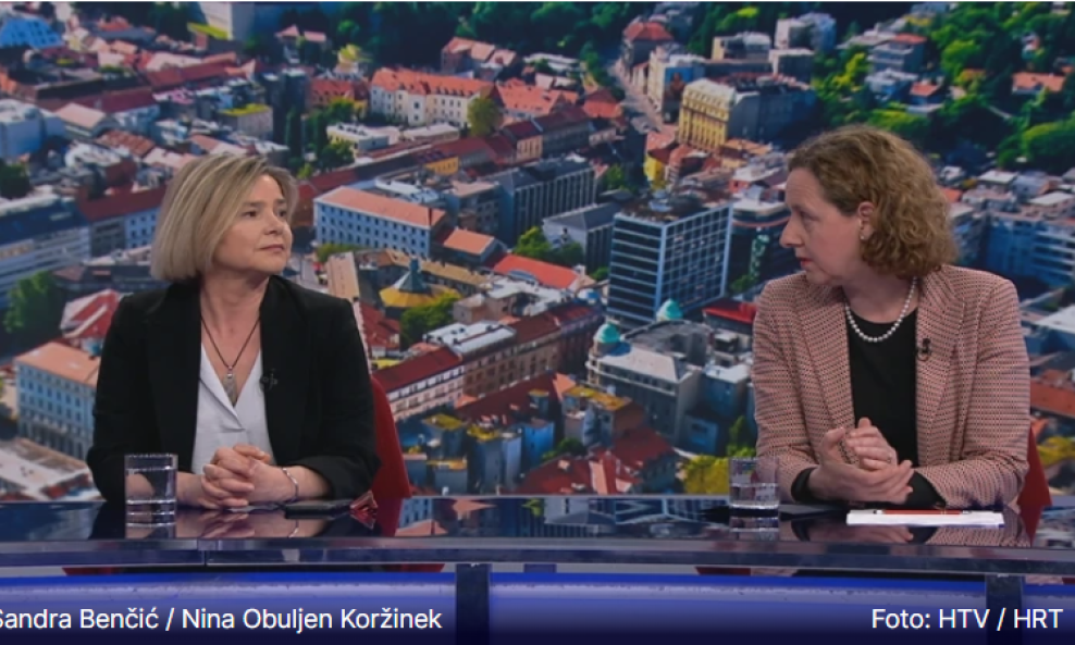 Sandra Benčić i Nina Obuljen Koržinek