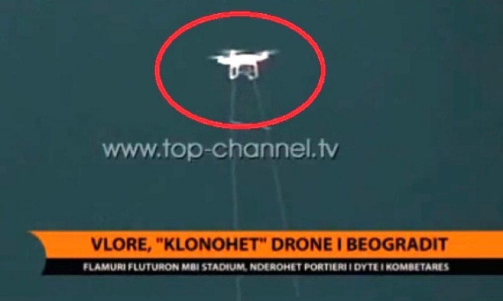 dron na albanskoj ligi
