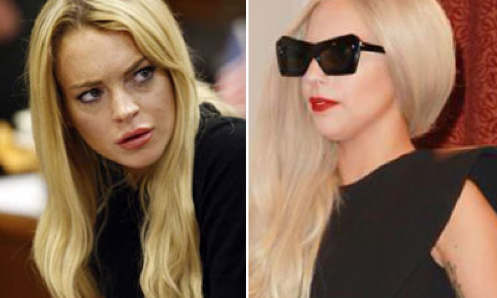 Lindssay Lohan Lady Gaga