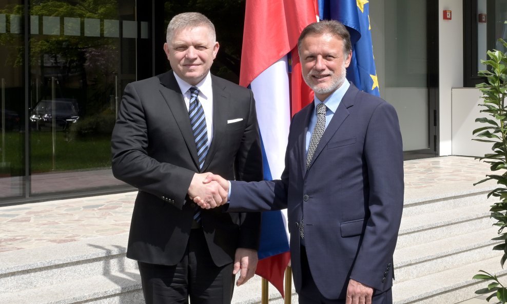 Robert Fico i Gordan Jandroković