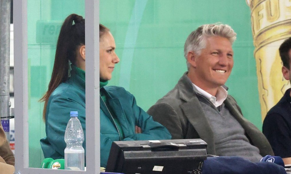 Esther Sedlacek i Bastian Schweinsteiger