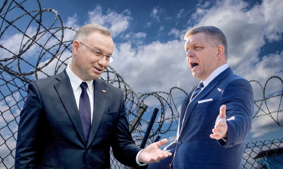Andrzej Duda i Robert Fico