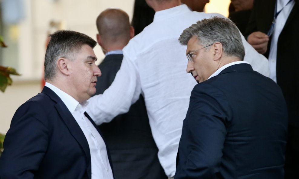 Zoran Milanović, Andrej Plenković