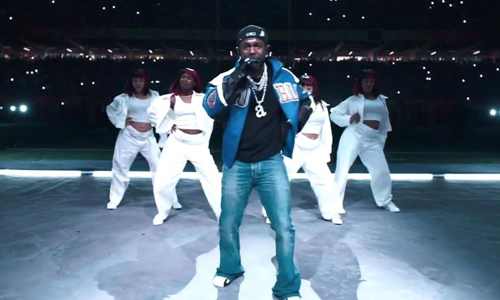 Kendrick Lamar na nastupu Super Bowla
