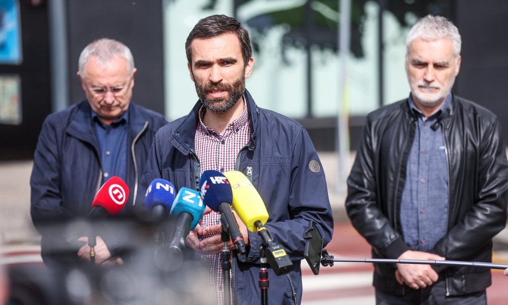 Željko Stipić,  Matija Kroflin, Zrinko Turalija