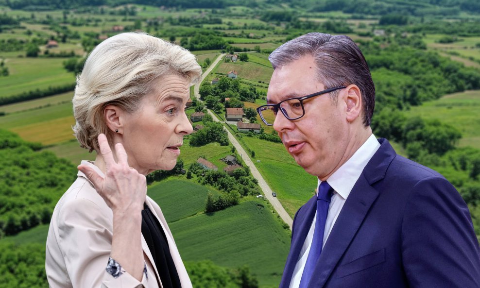 Ursula von der Leyen i Aleksandar Vučić