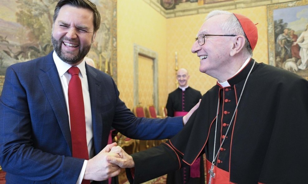 J.D. Vance i Pietro Parolin