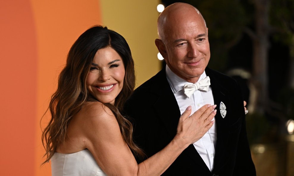 Lauren Sanchez i Jeff Bezos