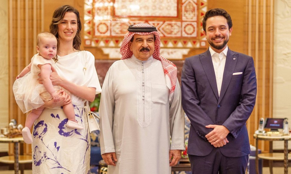 Princ Hussein i princeza Rajwa