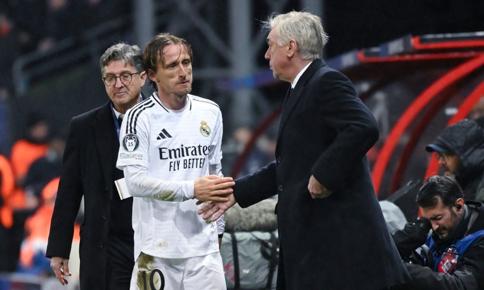 Modrić i Ancelotti