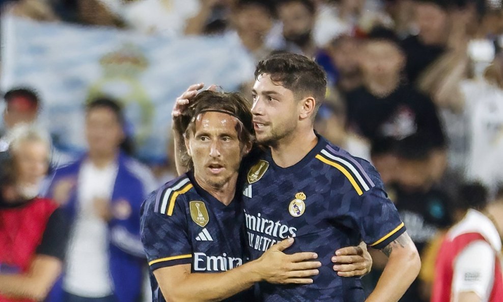 Luka Modrić i Federico Valverde - Real Madrid
