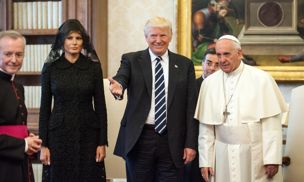 Donald Trump i papa Franjo