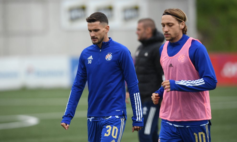 Petar Stojanović (lijevo) i Lovro Majer