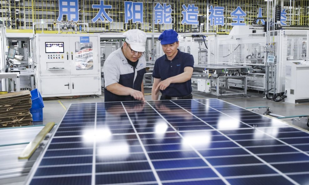 Proizvodnja solarnih panela u tvrtki Trina Solar