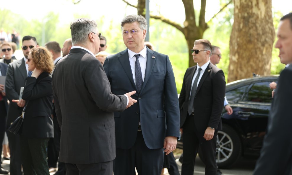 Zoran Milanović i Andrej Plenković
