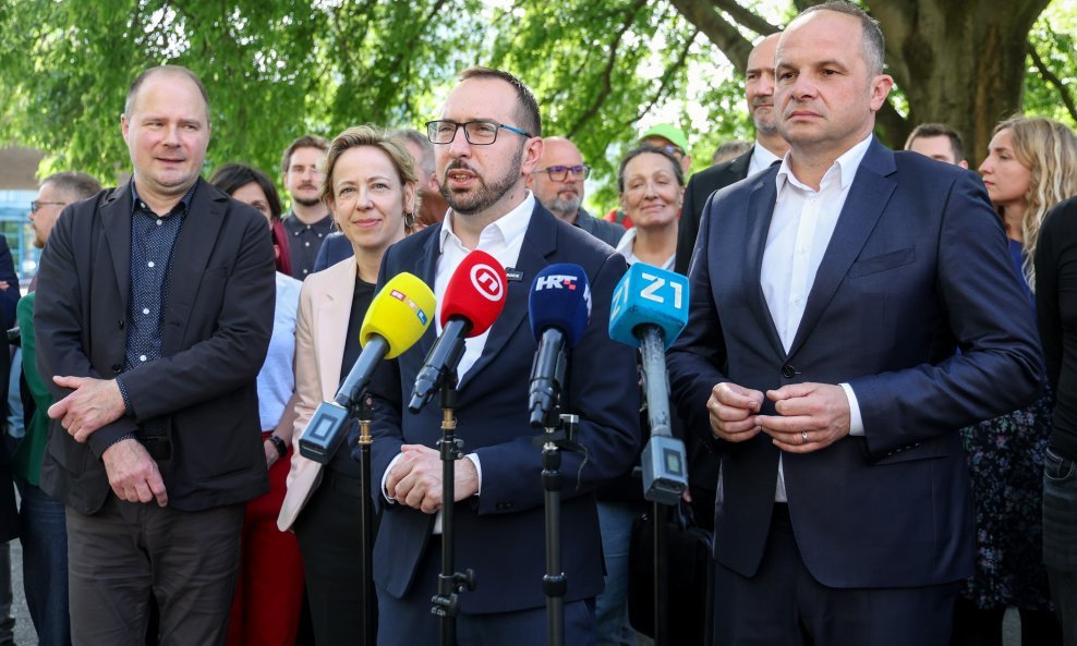 Tomislav Tomašević i Siniša Hajdaš Dončić