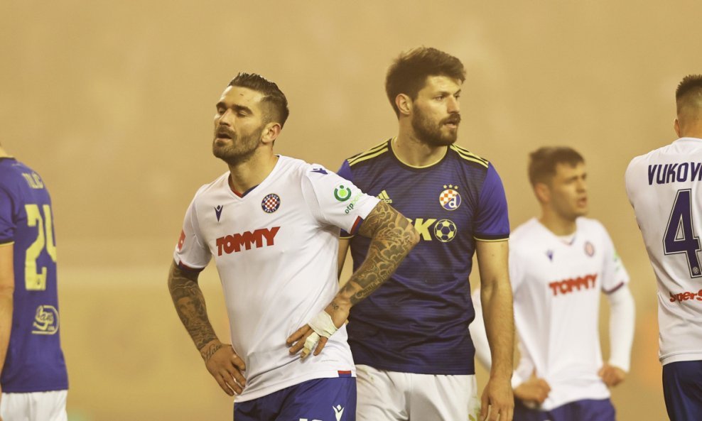 Marko Livaja NK Hajduk i Bruno Petković NK Dinamo
