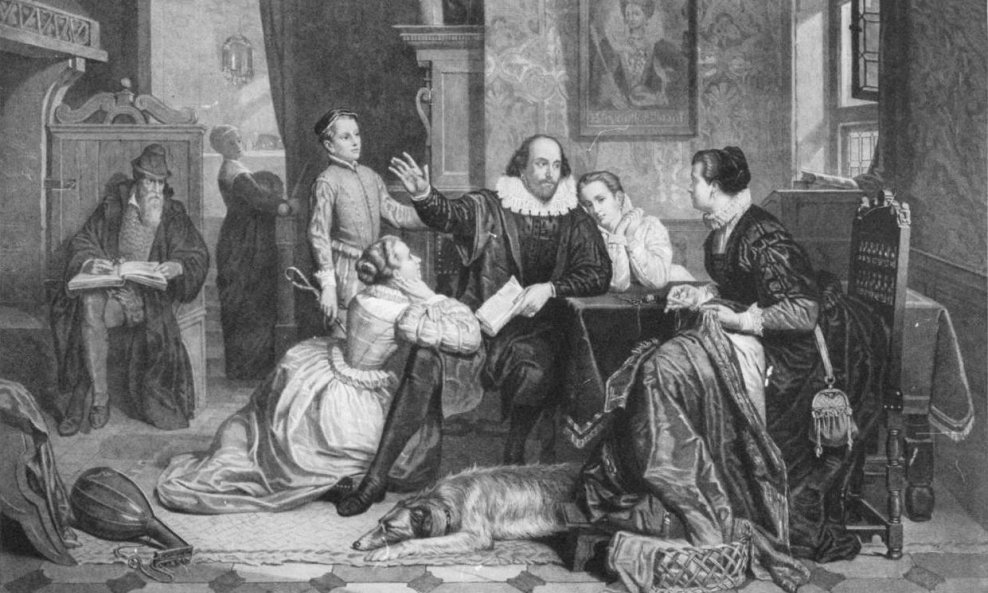 Litografija Shakespeareove obitelji, 19. stoljeće