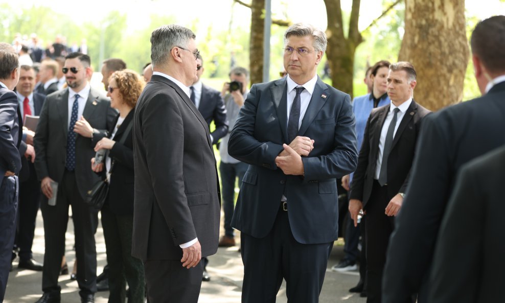 Zoran Milanović i Andrej Plenković