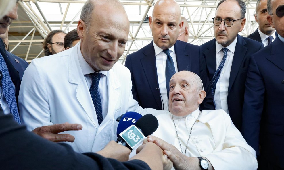 Sergio Alfieri i papa Franjo
