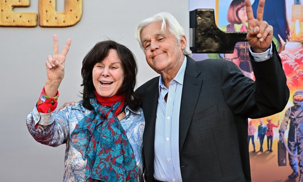 Mavis i Jay Leno