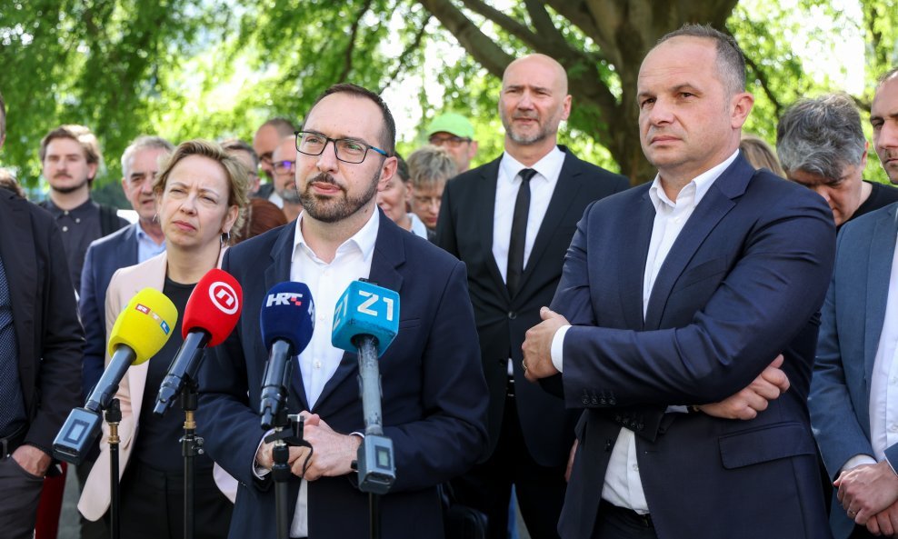 Tomislav Tomašević i Siniša Hajdaš Dončić