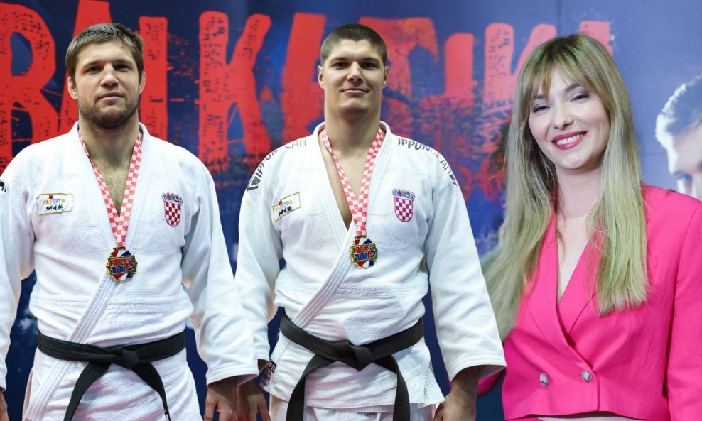 Jagoda Kumrić s braćom Markom i Zlatkom