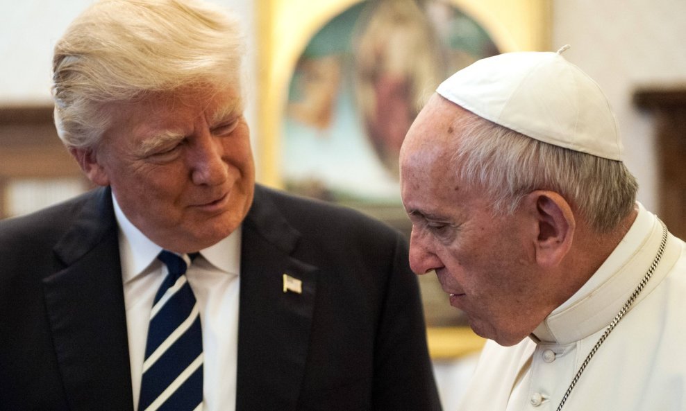 Donald Trump i papa Franjo