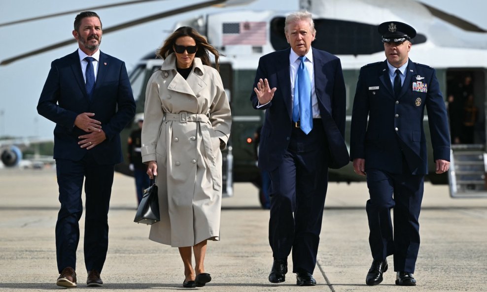 Melania i Donald Trump