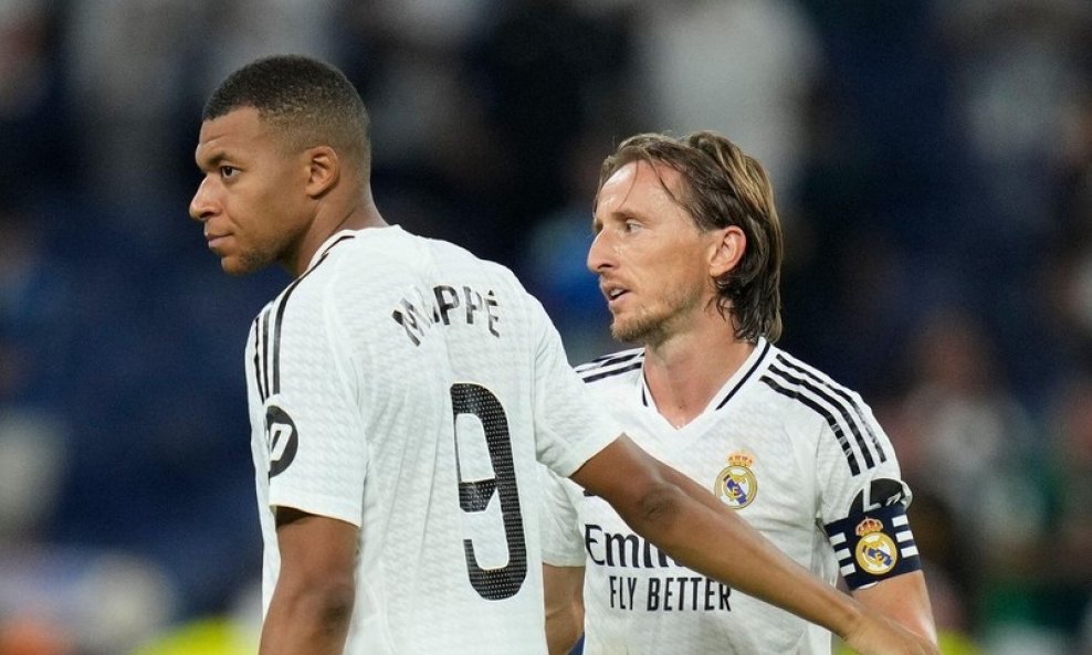Kylian Mbappe i Luka Modrić Real Madrid
