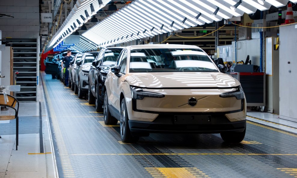Volvo EX30 početak proizvodnje u pogonu Volvo Car u Gentu